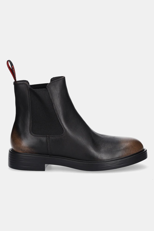 Camper ghete chelsea de piele Dean K300492.005 negru AW25