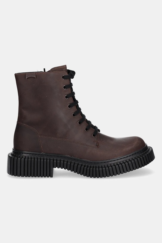 Camper buty skórzane Pix Berlin K300524.002 brązowy AW25