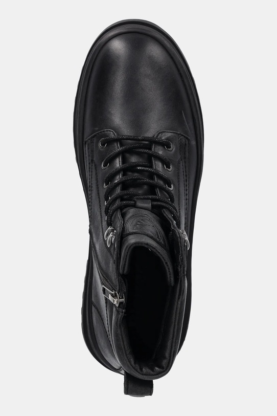 Blauer buty skórzane IUKA czarny F5IUKA01.LEA