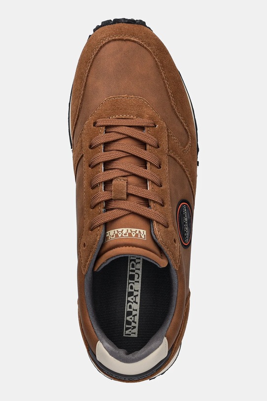 Napapijri sneakersy F5NOVA01/NUS brązowy NP0A88X3.NC1