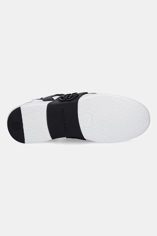 Шкіряні кросівки Philipp Plein Lo-Top USC0824.PLE075N.0102 чорний