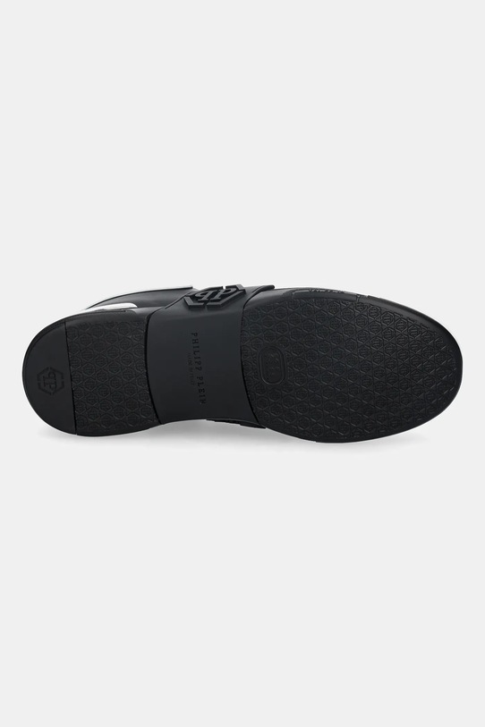 Philipp Plein sneakersy skórzane Phantom Kicks USC0775.PLE005N.0202 czarny