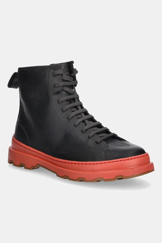 Camper buty skórzane Brutus+ skóra licowa czarny K300533.006