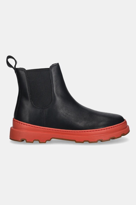 Δερμάτινες μπότες τσέλσι Camper Brutus+ K300534.003 μαύρο AW25