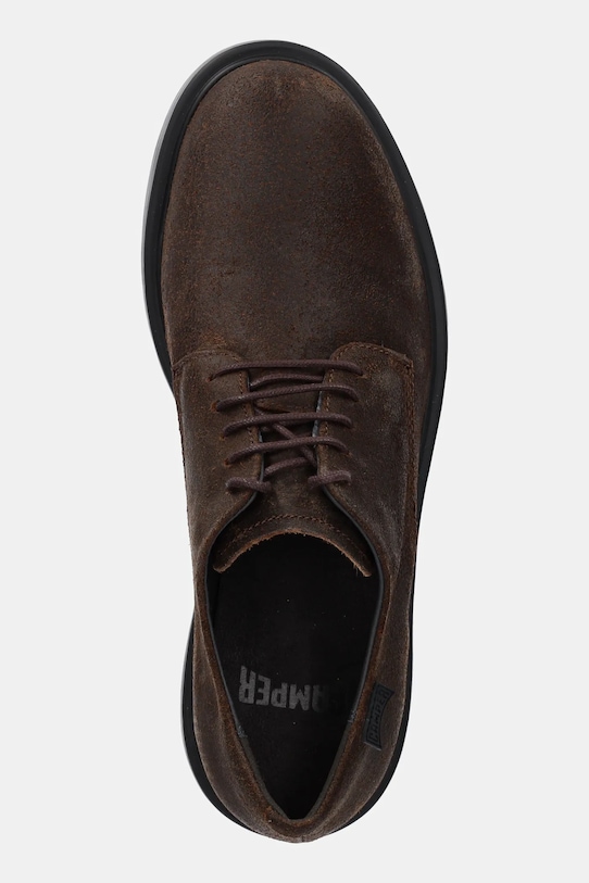 Camper pantofi de piele întoarsă Dean maro K100979.011