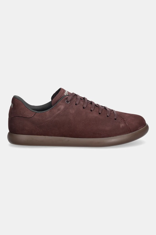 Camper sneakersy nubukowe Pelotas Soller K101003.007 bordowy AW25