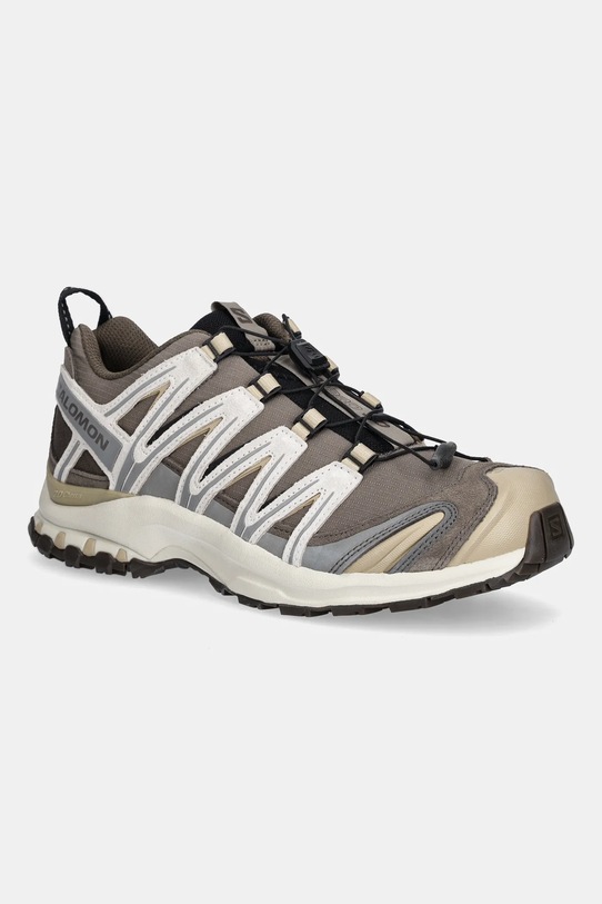 Salomon shoes XA PRO 3D Suede non-insulated brown L47792000