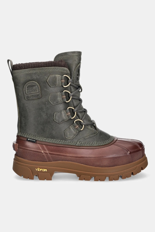 Sorel stivali da neve Sorel x Barbour Caribo 2154631 verde AW25