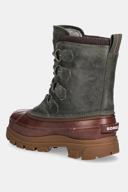 Obuwie Sorel śniegowce Sorel x Barbour Caribo 2154631 zielony