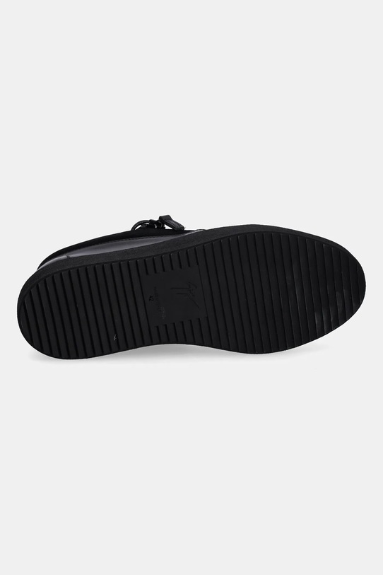 Giuseppe Zanotti sneakersy skórzane Maylondon RU40037.001 czarny