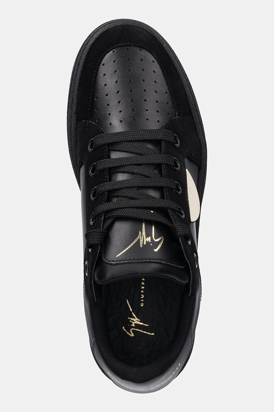 Giuseppe Zanotti sneakersy skórzane GZ/94 czarny RU50044.001