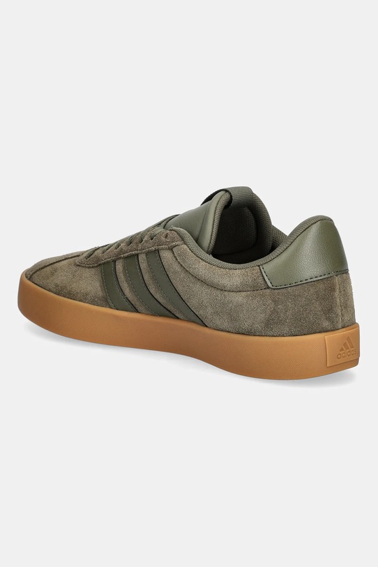 Obutev Superge iz semiša adidas Vl Court 3.0 JR2223 zelena