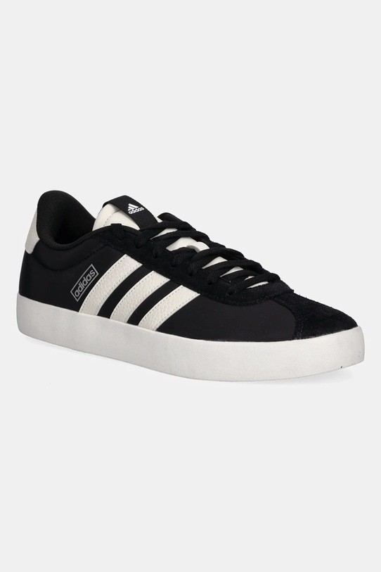 Αθλητικά adidas Vl Court 3.0 δέρμα σαμουά μαύρο JR2339