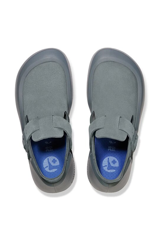 Obuwie Birkenstock półbuty nubukowe Reykjavik 1030123 szary