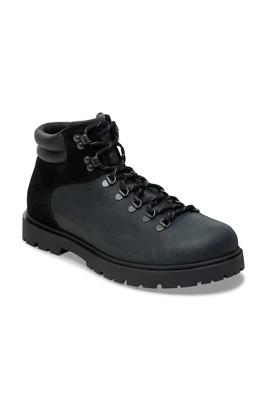Vysoké kožené boty Birkenstock Jackson 2.0 1030951 černá AW25
