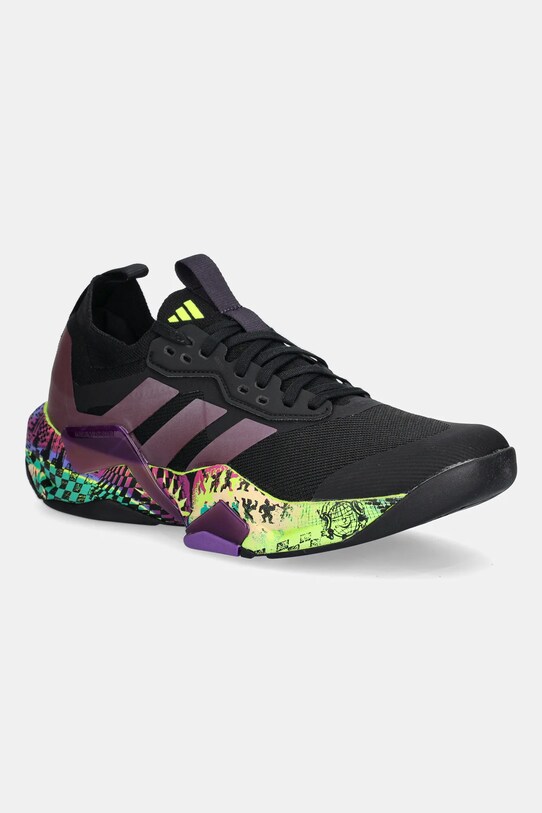 adidas Performance tornacipő Rapidmove Adv 2 JS szintetikus fekete JR6401