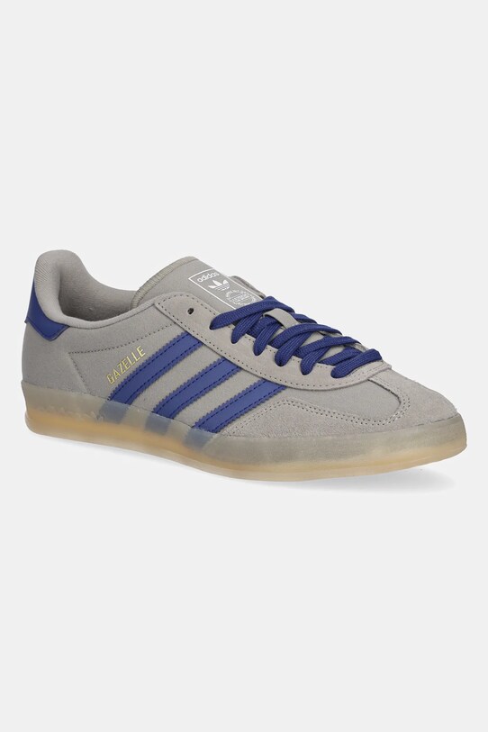 adidas Originals sneakersy Gazelle Indoor tekstylny szary JQ8390