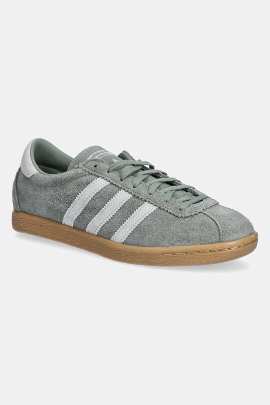 adidas Originals suede sneakers Tobacco low turquoise JS1368
