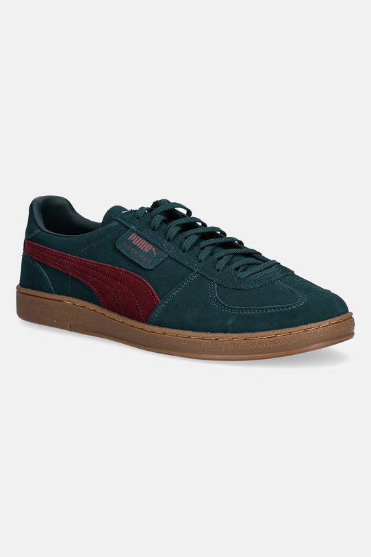 Puma sneakersy zamszowe Super Team pozostałe zielony 403171