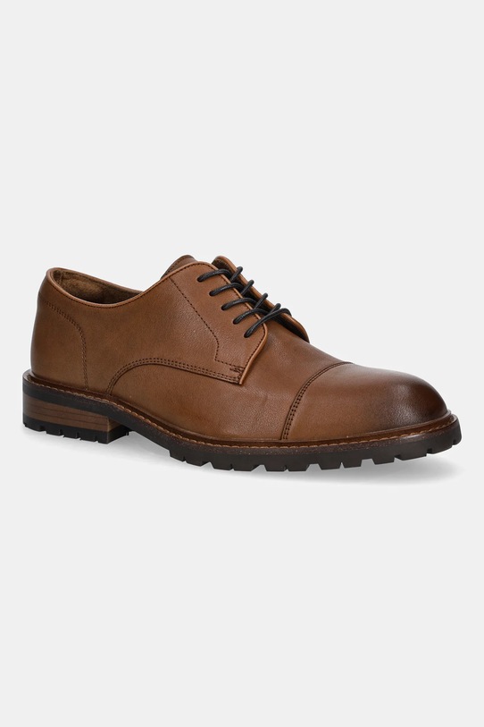 Kožené polobotky Aldo FERRUCI elegantní hnědá 14134981.FERRUCI