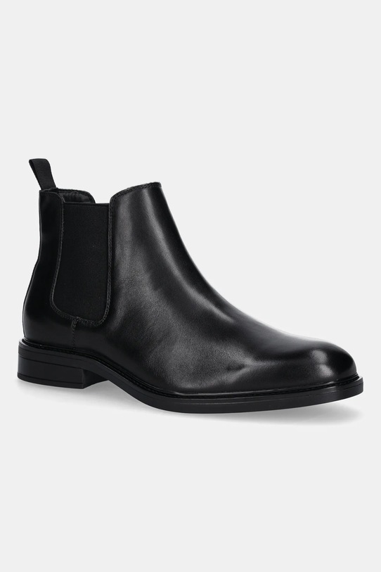 Kožené kotníkové boty Aldo GIO casual černá 14135018.GIO