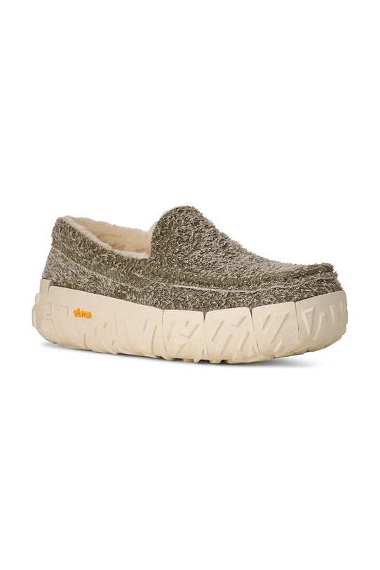UGG mocassini in camoscio Ascot Wrap Tech 1167670.MBF verde AW25