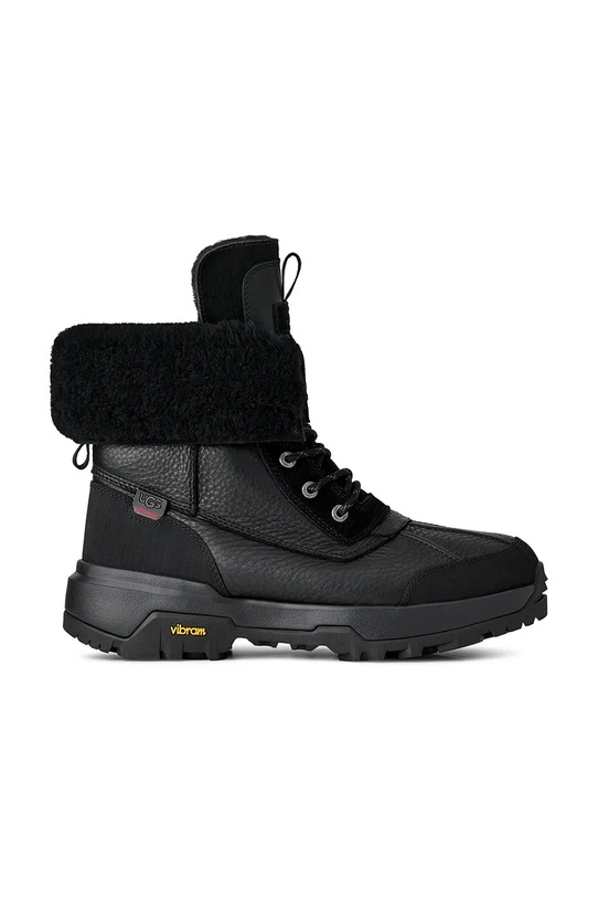 Παπούτσια UGG Adirondack Boot XXV λείο δέρμα μαύρο 1170770.BLK