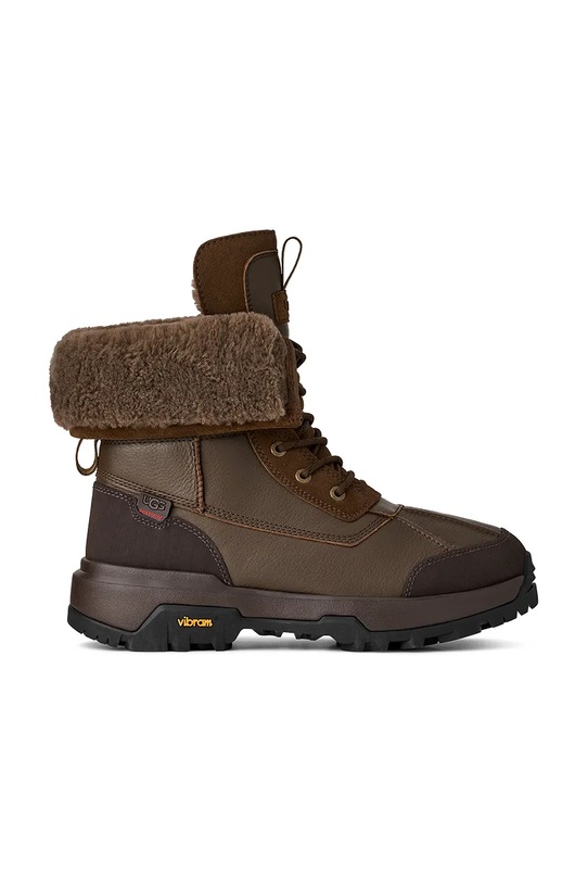 Ψηλές μπότες UGG Adirondack Boot XXV λείο δέρμα καφέ 1170770.DRKT