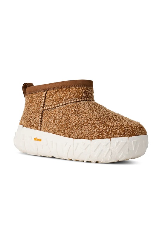 UGG śniegowce Classic Ultra Mini Wrap Tech 1171115.CHE brązowy AW25