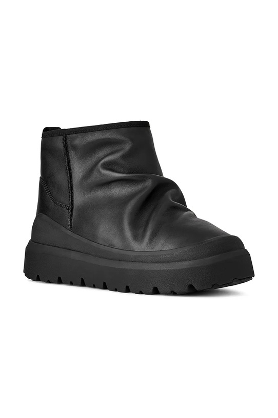 Kožené sněhule UGG Heritage Utility Mini Noir 1171118.BLK černá AW25