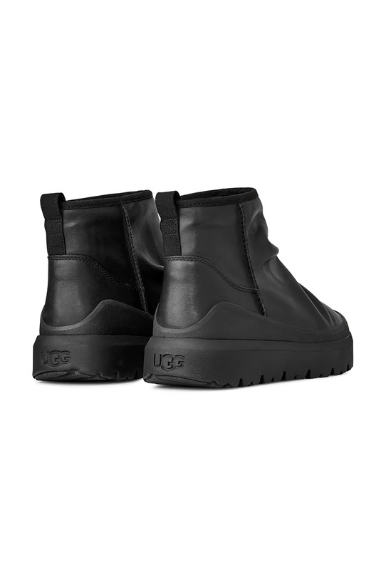 Boty Kožené sněhule UGG Heritage Utility Mini Noir 1171118.BLK černá
