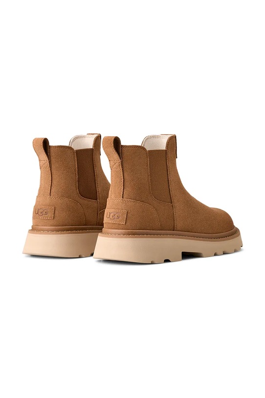 Obuwie UGG buty zamszowe Chelsea Lug 1171372.CHE brązowy