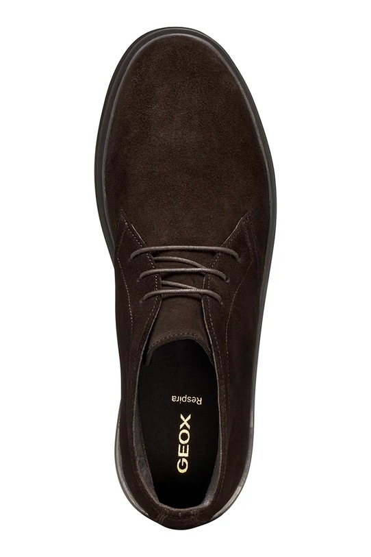 Semišové kotníkové boty Geox U MASSIMIANO U46H9A.00022.C6006 hnědá
