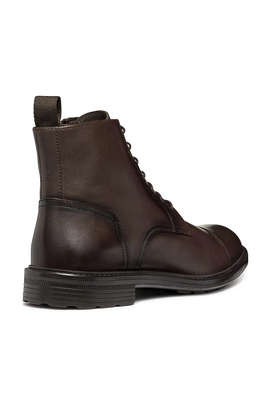 Încălțăminte Geox ghete de piele U WALK PLEASURE B U567KB.00039.C6009 maro