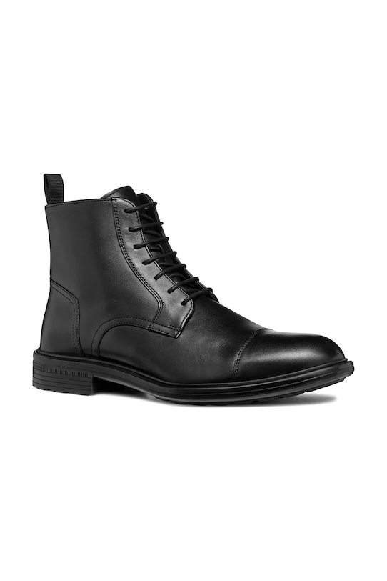 Δερμάτινα παπούτσια Geox U WALK PLEASURE B U567KB.00043.C9999 μαύρο AW25