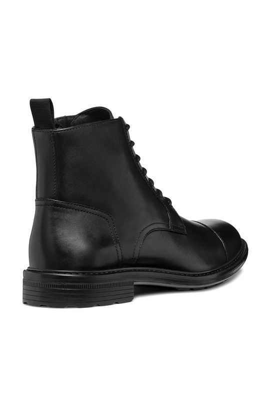 Încălțăminte Geox ghete de piele U WALK PLEASURE B U567KB.00043.C9999 negru