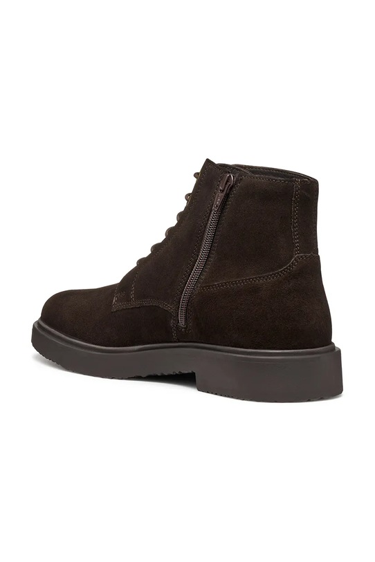 Geox pantofi de piele întoarsă U MASSIMIANO maro U56H9A.00022.C6006