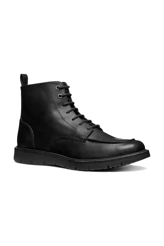 Geox ghete de piele U POVE U56M7A.000FF.C9999 negru AW25
