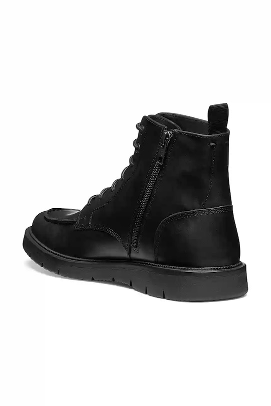 Geox ghete de piele U POVE negru U56M7A.000FF.C9999