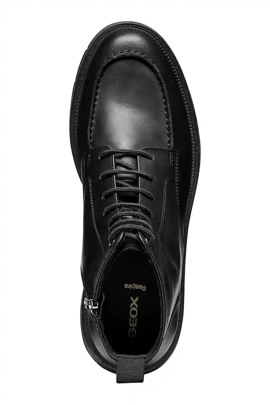 Geox ghete de piele U POVE U56M7A.000FF.C9999 negru