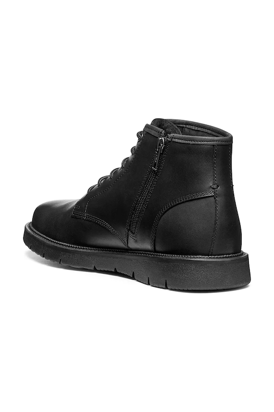 Geox stivali alti in pelle U POVE nero U56M7B.000FF.C9999