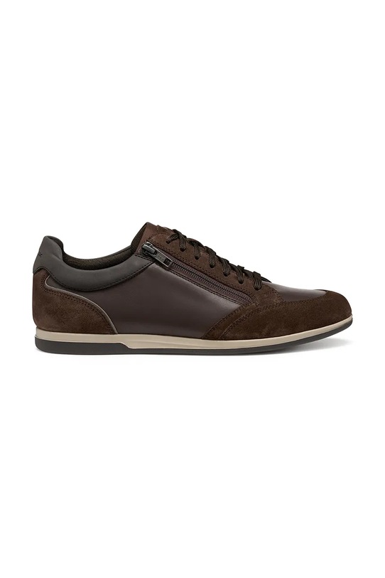 Geox sneakers U RENAN pelle scamosciata marrone U564GA.02285.C0013