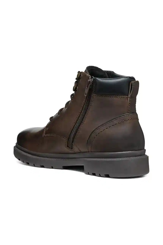 Geox cizme înalte din piele U ANDALO maro U46DDC.000FF.C6009