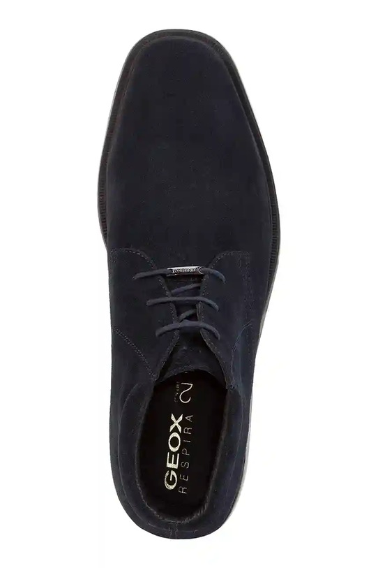 Geox pantofi de piele întoarsă U BRAYDEN 2FIT ABX U54N1D.00022.C4002 bleumarin