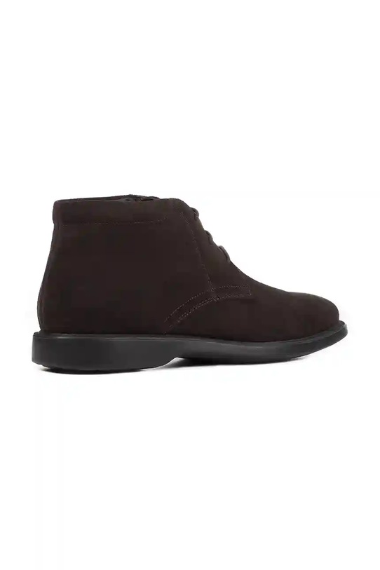 Încălțăminte Geox pantofi de piele întoarsă U BRAYDEN 2FIT ABX U54N1D.00022.C6009 maro