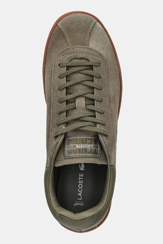 Lacoste sneakers in camoscio Baseshot Sneakers verde 50SMA0022