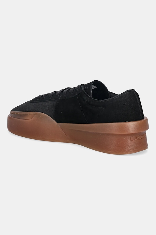 Obuwie Lacoste sneakersy zamszowe Aura Club Sneakers 50SMA0141 czarny