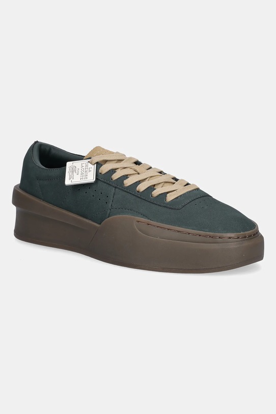 Маратонки от набук Lacoste Aura Club Sneakers ниска зелен 50SMA0144