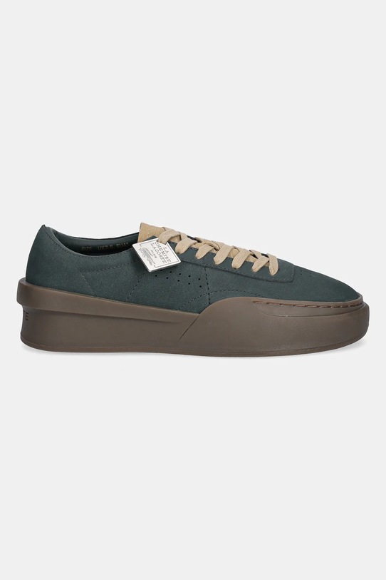 Маратонки от набук Lacoste Aura Club Sneakers 50SMA0144 зелен AW25