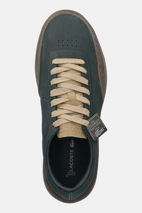 Маратонки от набук Lacoste Aura Club Sneakers зелен 50SMA0144